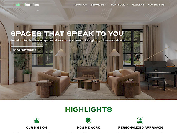 Crafted Interiors