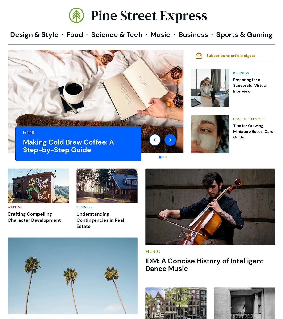 Pine Street Express - Lifestyle, Culture & Wellness Magazine