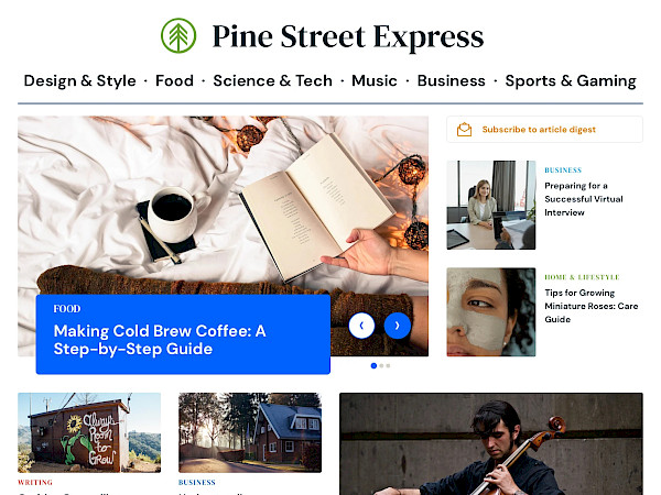 Pine Street Express - Lifestyle, Culture & Wellness Magazine